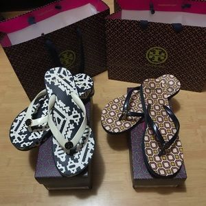 Bundle 2 for 1 deal! Tory Burch flip flops